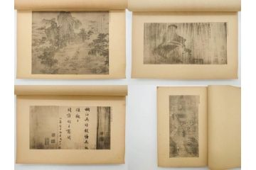 昭和　中国名画集　中国美術　唐本　全冊揃い　名画集8冊セット(書籍、絵画、古本、古書)(R-080771)