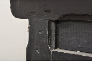 フランスアンティーク　シャビーな風合いがおしゃれなダイニングテーブル(4人掛け、6人掛け、作業台、ワークテーブル、ディスプレイテーブル、展示台、飾り台、店舗什器)(R-080785)