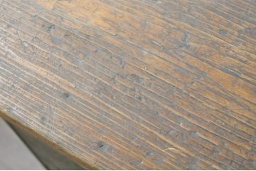 フランスアンティーク　特大!!　幅260cm　引き出し20杯　おしゃれなアトリエを彷彿とさせるモスグリーンの色合いが素敵なショップドロワー(カウンターテーブル、作業台、サイドボード、引き出し、チェスト、店舗什器)(R-080786)