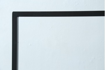 中古　鉄工所手作り　オーダー製作品!!　シンプルな無垢鉄のスチールハンガーラック　(R-080788)