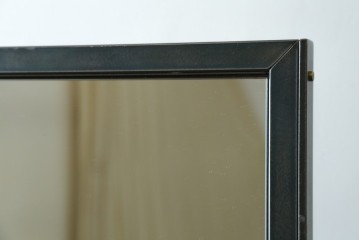 中古　美品　エグジットメタルワークサプライ(EXIT METAL WORK SUPPLY)　NRT-05　インダストリアルなデザインが格好いいスタンドミラー　定価約18万円　(R-080789)