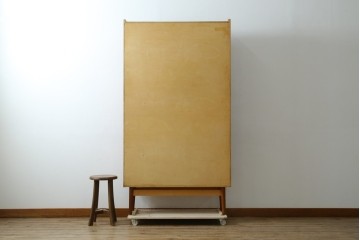 デンマークビンテージ　美品　Johannes Sorth(ヨハネス・ソース)　Bornholms Mobelfabrik社　シンプルでナチュラルな風合いが魅力のブックシェルフ　(R-080792)