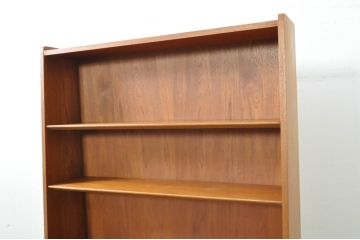 デンマークビンテージ　美品　Johannes Sorth(ヨハネス・ソース)　Bornholms Mobelfabrik社　シンプルでナチュラルな風合いが魅力のブックシェルフ(本棚、書棚、オープンラック、飾り棚、陳列棚、北欧、ヴィンテージ)(R-080792)
