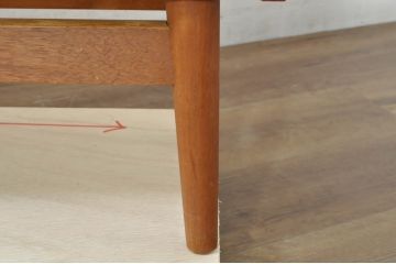 デンマークビンテージ　美品　Johannes Sorth(ヨハネス・ソース)　Bornholms Mobelfabrik社　シンプルでナチュラルな風合いが魅力のブックシェルフ(本棚、書棚、オープンラック、飾り棚、陳列棚、北欧、ヴィンテージ)(R-080792)