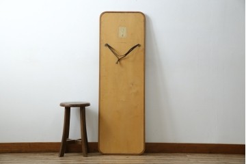 北欧ビンテージ　スウェーデン　Froseke AB Nybrofabriken社　Kristallglas VA　チーク材　落ち着きのある色味とシンプルなデザインが魅力的なウォールミラー(姿見、壁掛け鏡、ヴィンテージ)(R-080801)