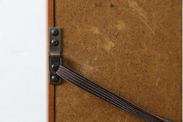 北欧ビンテージ　スウェーデン　GLAS-MASTER(グラスマスター)社　チーク材　木のぬくもりを感じる色味が素敵なウォールミラー(姿見、壁掛け鏡、ヴィンテージ)(R-080802)