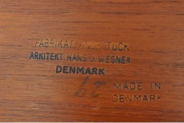 デンマークビンテージ　Hans J Wegner(ハンス・J・ウェグナー)　ANDREAS TUCK(アンドレアス・タック)　チーク材　北欧ならではの洗練されたデザインが素敵なAT-40ネストテーブル(サイドテーブル、カフェテーブル、コーヒーテーブル、ローテーブル、花台、飾り台、ヴィンテージ)(R-080807)