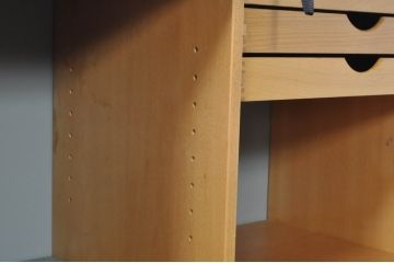 北欧ビンテージ　スウェーデン　ULFERTS(ウルフォーツ、ウルフェルツ)社　チーク材　スタイリッシュなデザインが魅力的なサイドボード(収納棚、戸棚、サイドキャビネット、ヴィンテージ)(R-080809)