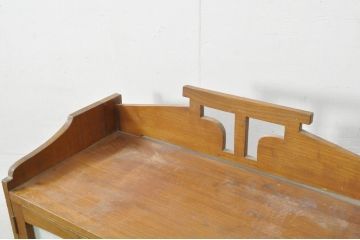 和製アンティーク　美品　栓材　透かしの意匠が目を引く本箱(ブックケース、収納棚、戸棚、キャビネット)(R-080818)