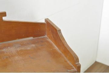 和製アンティーク　美品　栓材　透かしの意匠が目を引く本箱(ブックケース、収納棚、戸棚、キャビネット)(R-080818)