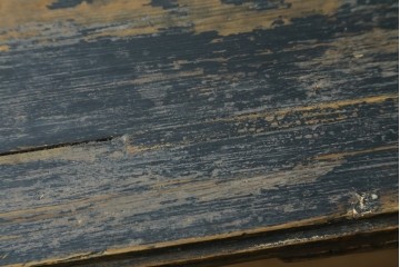 フランスアンティーク　美品!!　特大　挽き物の脚が素敵なアクセント!パイン材と楡(ニレ)材の引き出し付きテーブル　(R-080822)