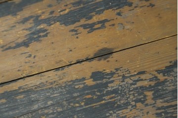 フランスアンティーク　美品!!　特大　挽き物の脚が素敵なアクセント!パイン材と楡(ニレ)材の引き出し付きテーブル　(R-080822)