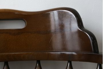中古　飛騨産業　キツツキ　穂高シリーズ　木のぬくもりを感じるアームチェア4脚セット(キャプテンチェア、ダイニングチェア、板座チェア、イス、椅子、バラ売り可能)(定価4脚で約34万円)(R-080842)