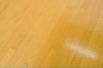 中古　ブランド家具　特注　オーダー品　天板極厚　タモ材　無垢　ナチュラルカラーが素敵な収納付きの特大テーブル(ダイニングテーブル、4人掛け、6人掛け、作業台、食卓、店舗什器)(R-080871)