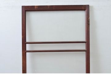 ビンテージ建具　どこか懐かしさを感じるドア1枚(ガラス扉、ヴィンテージ)(R-080881)