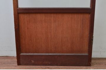 ビンテージ建具　どこか懐かしさを感じるドア1枚(ガラス扉、ヴィンテージ)(R-080881)
