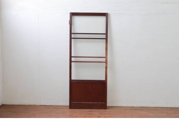 ビンテージ建具　どこか懐かしさを感じるドア1枚(ガラス扉、ヴィンテージ)(R-080881)