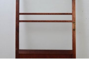 ビンテージ建具　どこか懐かしさを感じるドア1枚(ガラス扉、ヴィンテージ)(R-080881)