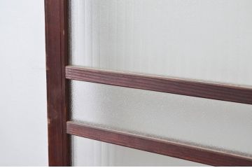 ビンテージ建具　どこか懐かしさを感じるドア1枚(ガラス扉、ヴィンテージ)(R-080881)