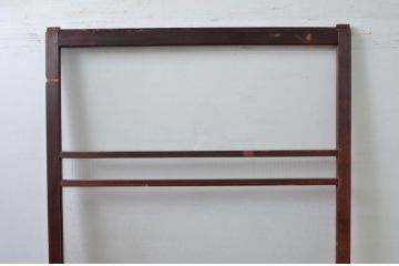 アンティーク建具　デザイングッド!!　レトロな空間作りにおすすめなガラス戸1枚(引き戸)(R-080882)