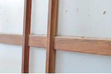 アンティーク建具　大正ロマンな雰囲気を盛り上げるガラス戸1枚(引き戸)(R-080900)