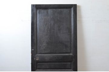 アンティーク建具　フランスアンティーク　ペイント仕上げ限定　シックなお部屋づくりに取り入れたい黒いペイントドア(建具、木製ドア)(R-080904)