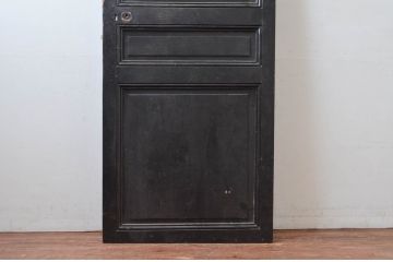 アンティーク建具　フランスアンティーク　ペイント仕上げ限定　シックなお部屋づくりに取り入れたい黒いペイントドア(建具、木製ドア)(R-080904)