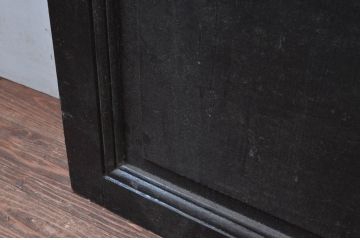 アンティーク建具　フランスアンティーク　ペイント仕上げ限定　シックなお部屋づくりに取り入れたい黒いペイントドア(建具、木製ドア)(R-080904)