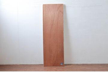 中古　特注　オーダー製作　ペイント仕上げ限定　シンプルなデザインが取り入れやすいミラー(姿見、壁掛け鏡、ウォールミラー)(R-080913)
