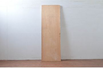 中古　特注　オーダー製作　ペイント仕上げ限定　シンプルなデザインが取り入れやすいミラー(姿見、壁掛け鏡、ウォールミラー)(R-080914)