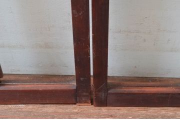 アンティーク建具　古い気味が魅力的なガラス窓4枚セット(引き戸、ガラス戸)(R-080922)