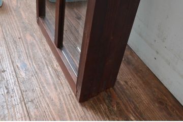 アンティーク建具　古い気味が魅力的なガラス窓4枚セット(引き戸、ガラス戸)(R-080922)