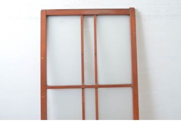 アンティーク建具　どこか懐かしい昭和の雰囲気が漂うガラス戸1枚(引き戸)(R-080967)