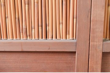 アンティーク建具　上手物!!　腰板無双付き!透かし彫りの桐紋が上品な夏戸4枚セット(引き戸、簾戸、簀戸、葭戸、すど、夏障子)(R-080976)