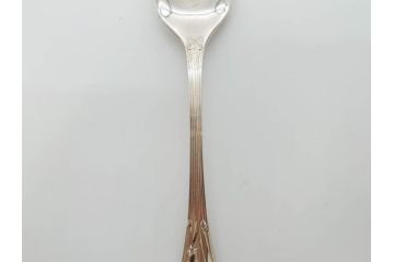 アメリカ　TIFFANY&CO.(ティファニー)　STERLINGSILVER(スターリングシルバー) Jardin　総重量 約338g　細かな花や鳥のデザインが上品なデザートフォーク6本セット(DESSERT FORKS、銀製品、洋食器、カトラリー、ジャルダン、収納袋付き、共箱付き)(R-081003)