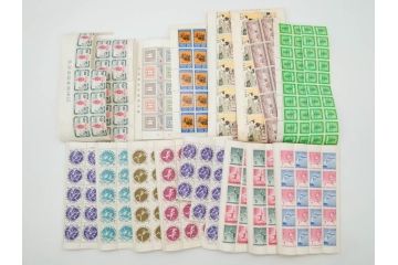 未使用切手　シート　バラ　額面81,686円　切手まとめてセット(オリンピック、お年玉、ふみの日、ゆうペーン、日本万国博覧会記念、記念切手、切手コレクション)(R-081004)