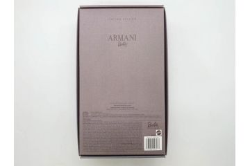 GIORGIO ARMANI BARBIE DOLL(ジョルジオ アルマーニ バービー人形)　高さ 約30cm　エレガントな雰囲気が魅力の人形(LIMITED EDITION 、リミテッドエディション、COLLECTIBLES、共箱付き)(R-081005)