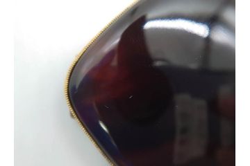 アンティーク　時代物　べっ甲(鼈甲)　美しい艶が魅力の帯留4点セット(魚、鯉、花、帯留め、着物道具、和装小物、アクセサリー、共箱付き)(R-081007)