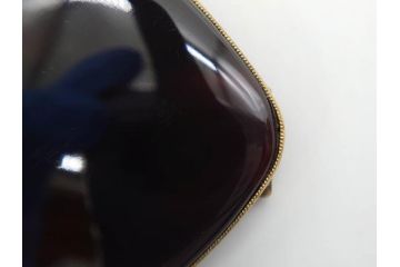 アンティーク　時代物　べっ甲(鼈甲)　美しい艶が魅力の帯留4点セット(魚、鯉、花、帯留め、着物道具、和装小物、アクセサリー、共箱付き)(R-081007)