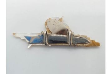 アンティーク　時代物　珊瑚　ピンク　桃色　螺鈿細工　SPM刻印　和の装いを引きたてる帯留6点セット(サンゴ、鯉、魚、竹梅?、帯留め、着物道具、和装小物、アクセサリー)(R-081008)