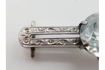 クオーツ　アメジスト　SILVER(シルバー)　キラリと輝く帯留6点セット(銀、帯留め、着物道具、和装小物、アクセサリー、紫水晶、石英)(R-081009)