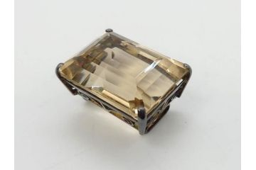 クオーツ　アメジスト　SILVER(シルバー)　キラリと輝く帯留6点セット(銀、帯留め、着物道具、和装小物、アクセサリー、紫水晶、石英)(R-081009)