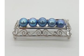クオーツ　アメジスト　SILVER(シルバー)　キラリと輝く帯留6点セット(銀、帯留め、着物道具、和装小物、アクセサリー、紫水晶、石英)(R-081009)