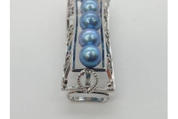 クオーツ　アメジスト　SILVER(シルバー)　キラリと輝く帯留6点セット(銀、帯留め、着物道具、和装小物、アクセサリー、紫水晶、石英)(R-081009)