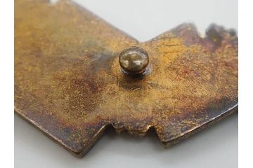 アンティーク　時代物　金工　彫金　気品を感じる帯留7点セット(在銘作家物、弘光、ハト、鳩、ツル、鶴、花、波に千鳥、観世水、帯留め、着物道具、和装小物、アクセサリー、ケース付き)(R-081012)