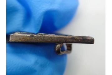 アンティーク　時代物　金工　彫金　気品を感じる帯留7点セット(在銘作家物、弘光、ハト、鳩、ツル、鶴、花、波に千鳥、観世水、帯留め、着物道具、和装小物、アクセサリー、ケース付き)(R-081012)