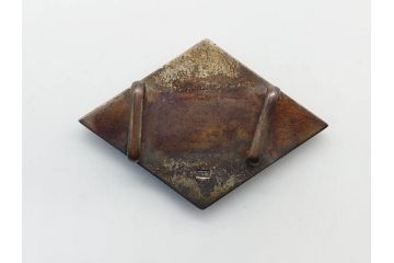 アンティーク　時代物　金工　彫金　気品を感じる帯留7点セット(在銘作家物、弘光、ハト、鳩、ツル、鶴、花、波に千鳥、観世水、帯留め、着物道具、和装小物、アクセサリー、ケース付き)(R-081012)