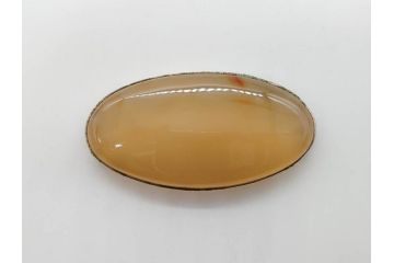 縞瑪瑙(シマメノウ)　タイガーアイ?　アンモナイト　独特な雰囲気に惹き込まれる帯留8点セット(鉱物、化石、帯留め、着物道具、和装小物、アクセサリー、ケース付き)(R-081013)