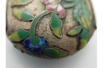 アンティーク　時代物　さりげない美しさのある帯留4点セット(金魚、龍、竜、花、帯留め、帯締め、着物道具、和装小物、アクセサリー)(R-081014)