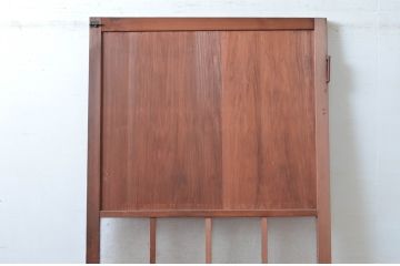 アンティーク建具　どこか懐かしさを感じる扉1枚(ドア、木製扉、ガラス扉)(R-081020)